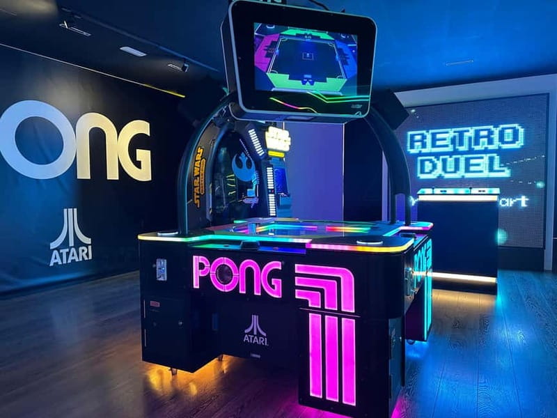 Malaga: OXO Video Game Museum Ticket Entry - The Present floor shows how play has changed