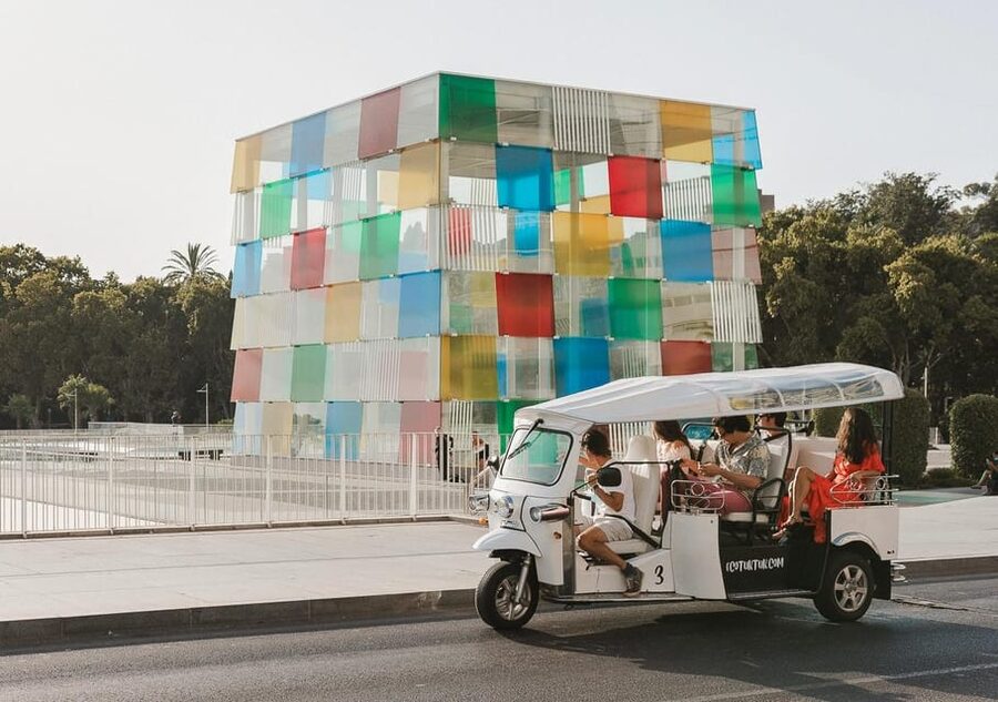 Malaga: Private City Tour by Eco Tuk Tuk - A smart first look at Malaga