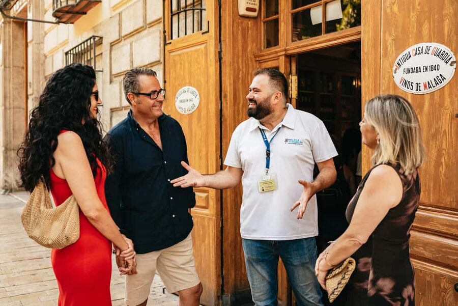 Malaga's tradition and tapas tour with Official Guide - Walking through Larios Street, the cathedral, and Picasso territory