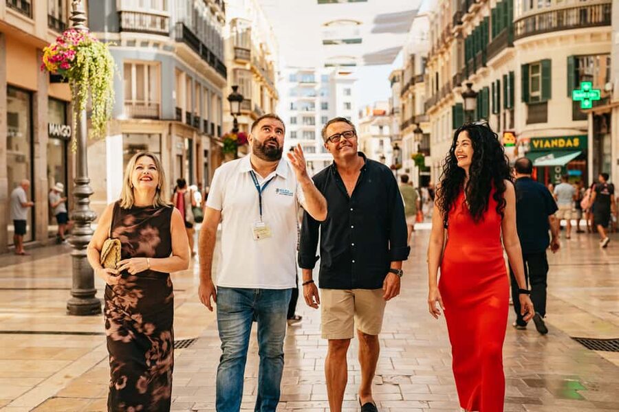 Malaga's tradition and tapas tour with Official Guide - The first restaurant: three Spanish dishes and a drink