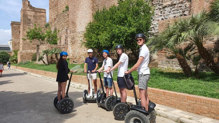 Malaga segway: Panoramic tour of Gibralfaro - Learning the Segway Before the Ride Begins