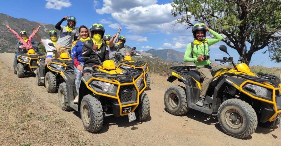 Malaga: Sierra de Mijas Guided Quad Tour - Rivers, natural areas, and the dirty-fun factor