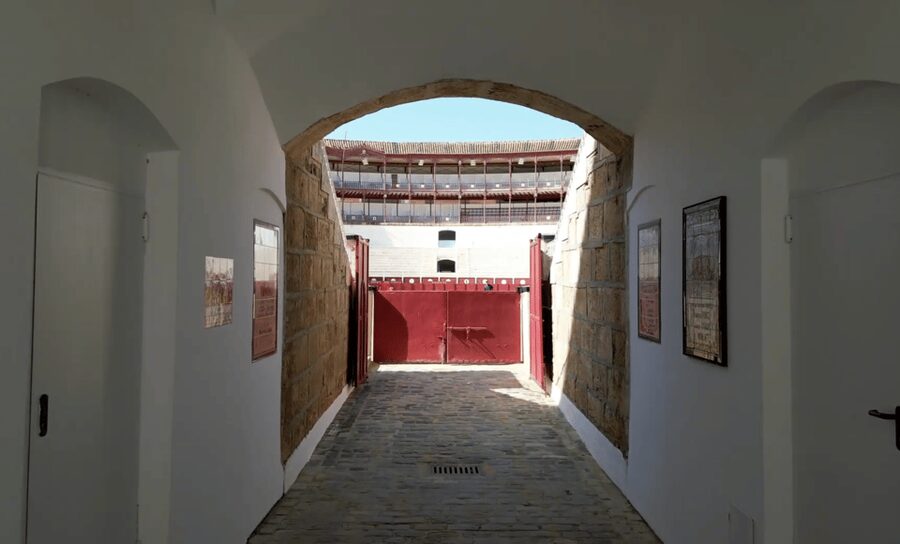 Malaga: Tour of Malagueta Bullring & Immersive Exhibition - The chapel and infirmary reveal the serious side