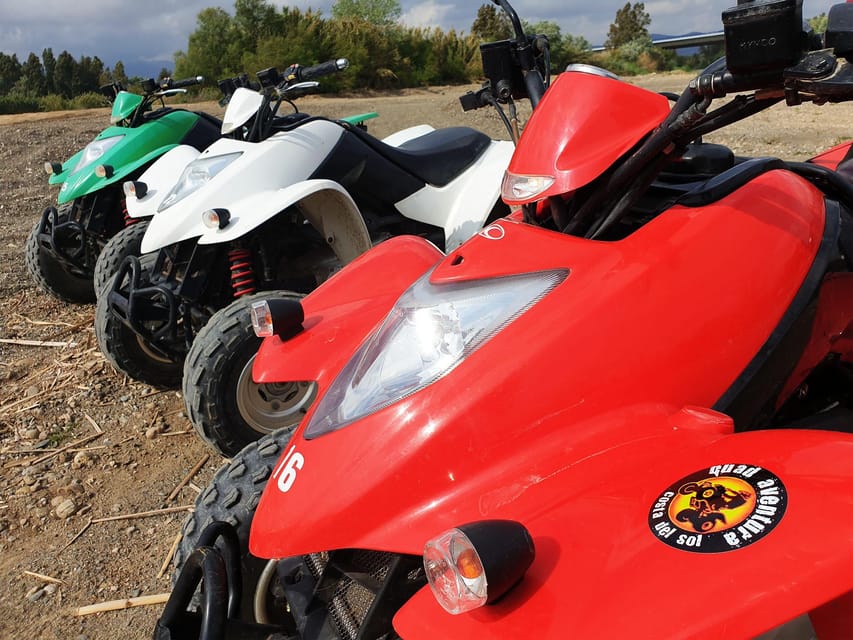 Málaga: Tour Off-Road 1-Hour Solo All-Terrain Quad Adventure - Acueducto Arcos de Zapata as a photo stop