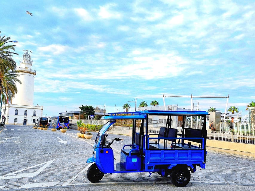 Malaga: Tuk tuk tour - Key points to know before booking