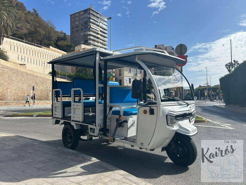 Malaga: Tuk tuk tour - A fast way to understand Málaga