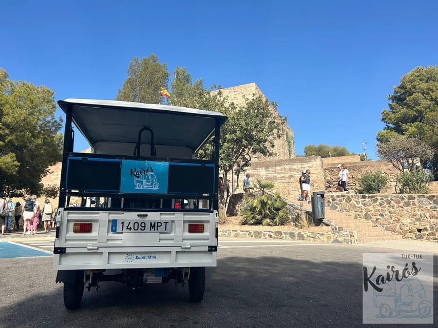 Malaga: Tuk tuk tour - Along the eastern shore to Baños del Carmen
