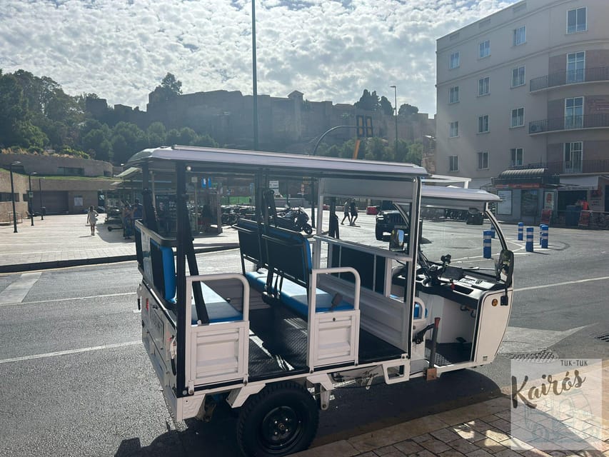 Malaga: Tuk tuk tour - The English Cemetery and city viewpoints