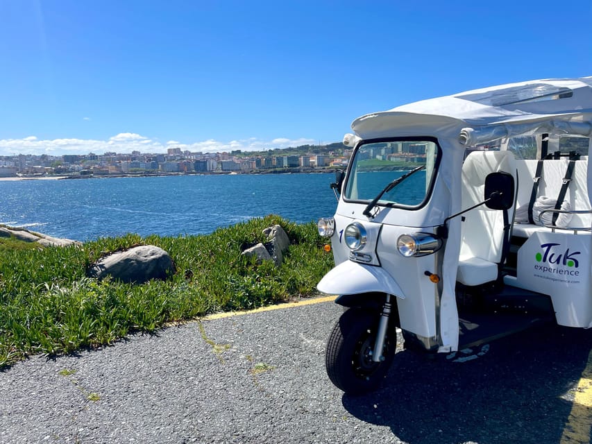 Malaga: VIP private Tuk Tuk tour - Gibralfaro Castle and the city views