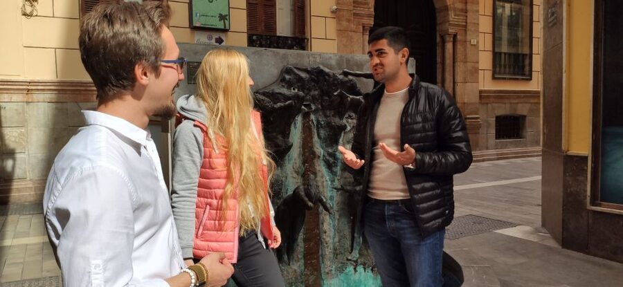 Malaga: Wine Guided Tour - Between stops: Málaga after dark