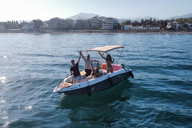 MANGO 5m 5pax - Unlicensed boat in Puerto Banus, Marbella - Why the price can make sense for five people