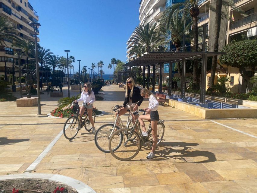 Marbella: 3-Hour Guided Bicycle Tour - Entering Marbella’s historic old town