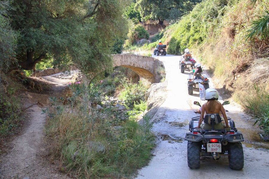 Marbella: Costa del Sol Shared Quad Tour - From Marbella streets to Ojén’s mountain tracks