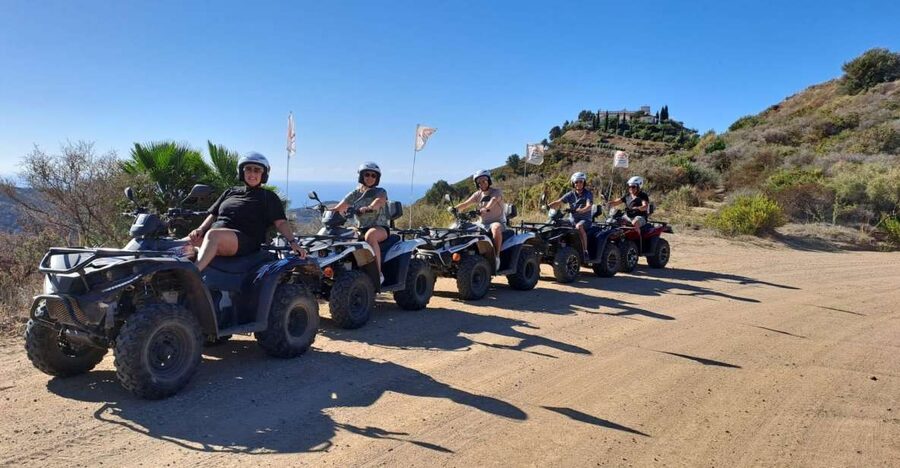 Marbella: Costa del Sol Shared Quad Tour - Panoramic views toward Gibraltar and Africa