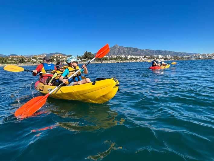 Marbella: Guided Kayak Tour in Puerto Banús - Reaching the mouth of Puerto Banús