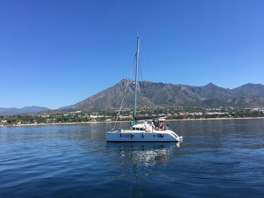 Marbella: Private Cruise in Catamaran - Setting sail aboard Daria from Marbella