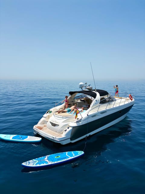 Marbella: Private Cruise in Luxury Yacht - What you can do when the anchor drops