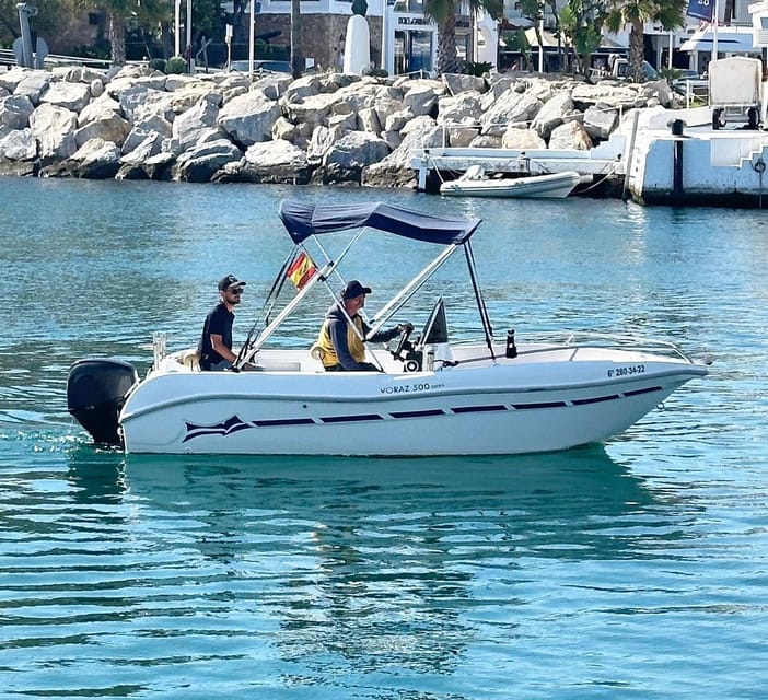 Marbella: Self-Drive Boat Rental - Key points before you book