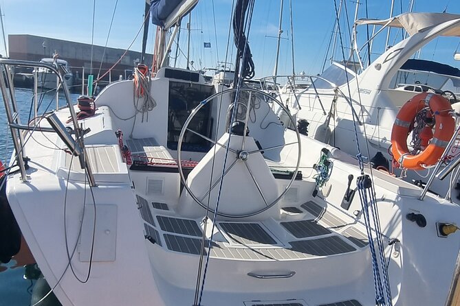 Marbella- sunset from a sailboat with drinks - Drinks, fruit, and snacks on board