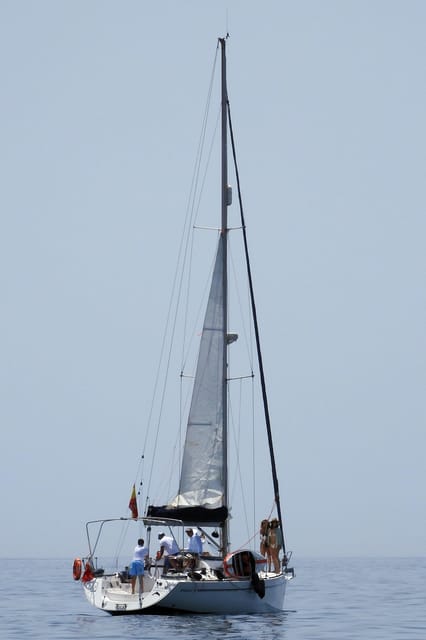 Marbella: sunset sailboat trip Drinks-Snacks,2 hour - Returning to Marbella by night