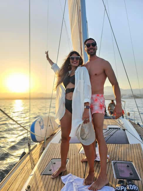 Marbella: Sunset Sailing Trip with Drinks and Snacks - Sailboats, catamarans, and the choice that matters