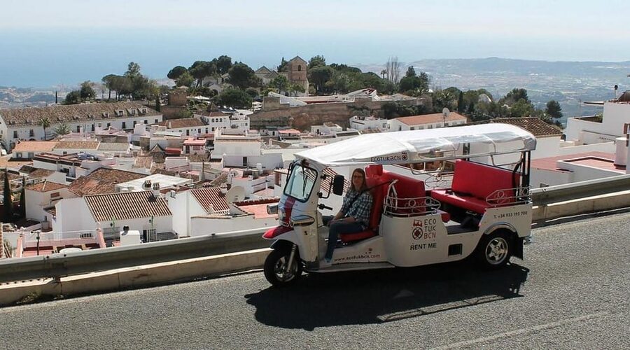 Mijas: Panoramic city tour with an electric Tuk Tuk - Returning through Mijas with a better plan