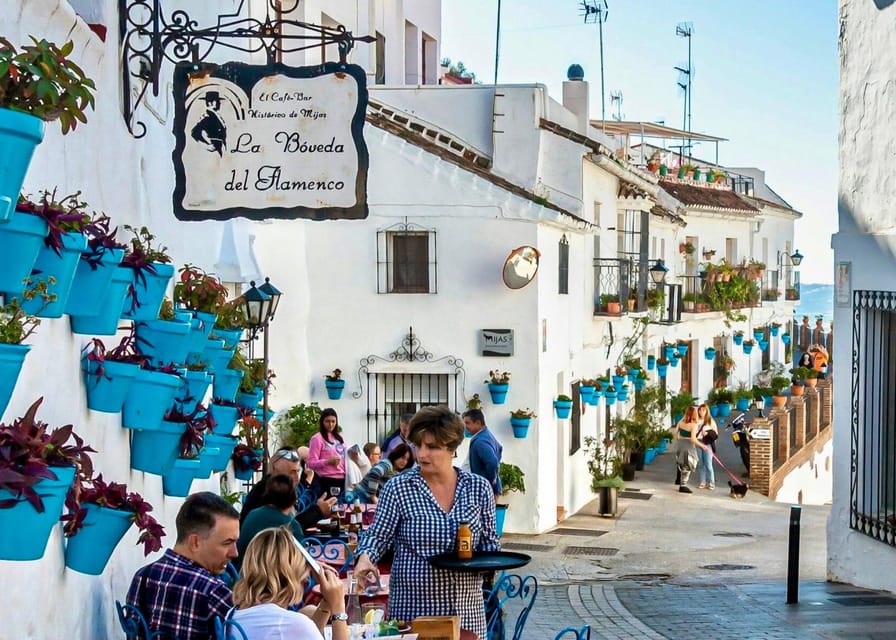 One Day Tour of Marbella, Mijas, Puerto Banus and Benalmadena - Colomares Castle and a curious Columbus tribute