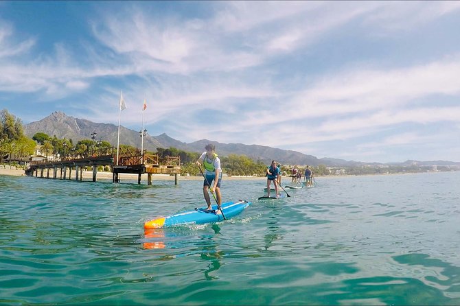 Paddle Boarding Tour on the beautiful Marbella Coast - Paddling out for Marbella’s sea-level views