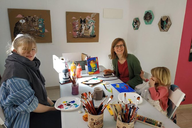 Paint your own Picasso - Before or after the Picasso Museum?
