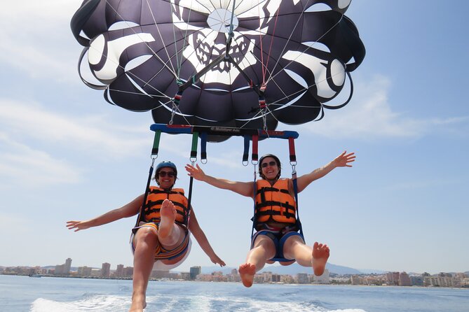 Parasailing Benalmadena - The Highest Flights on the Costa - The launch is gentle, not dramatic