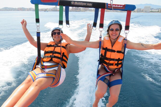 Parasailing in Fuengirola - The Highest Flights on the Costa - Weather can change the plan at short notice