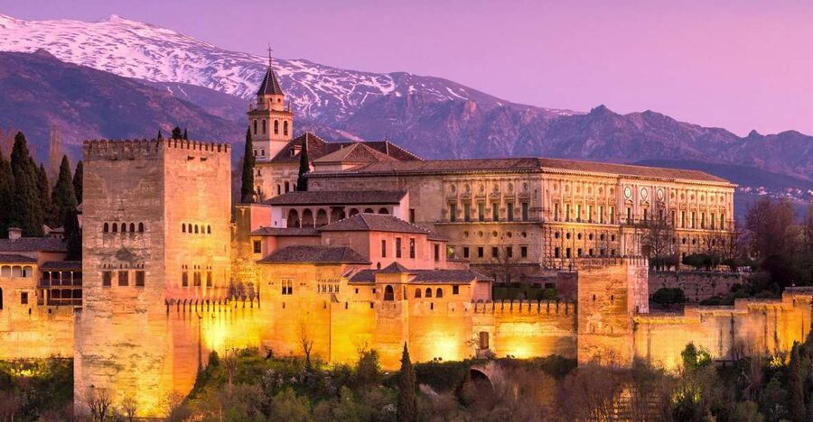 Private Alhambra Tour From Malaga & Surrounds - Entering the Alhambra with a private guide