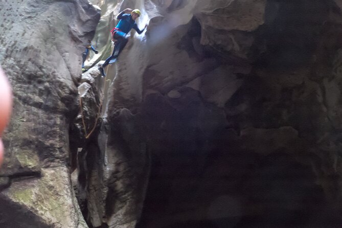 Private canyoning adventure in the Buitreras Canyon - Equipment supplied, and what you still need