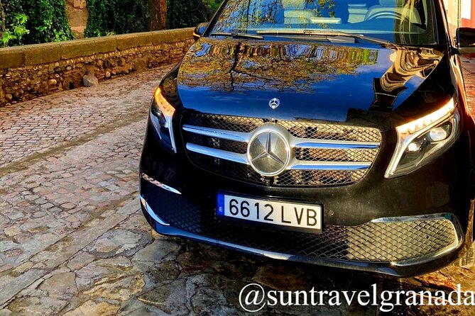 Private Transfer from Malaga Airport (Agp) to Granada City - The 80 to 100-minute ride to Granada
