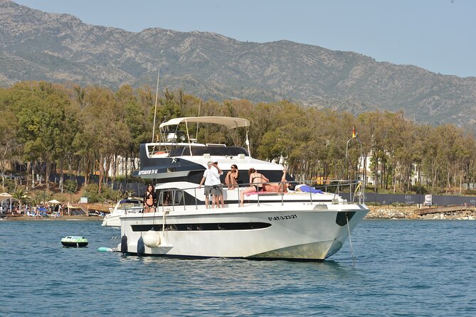 Private Yacht Sailing along the Marbella Coast - Setting Out from Puerto Banus on the Astondoa 50 GL