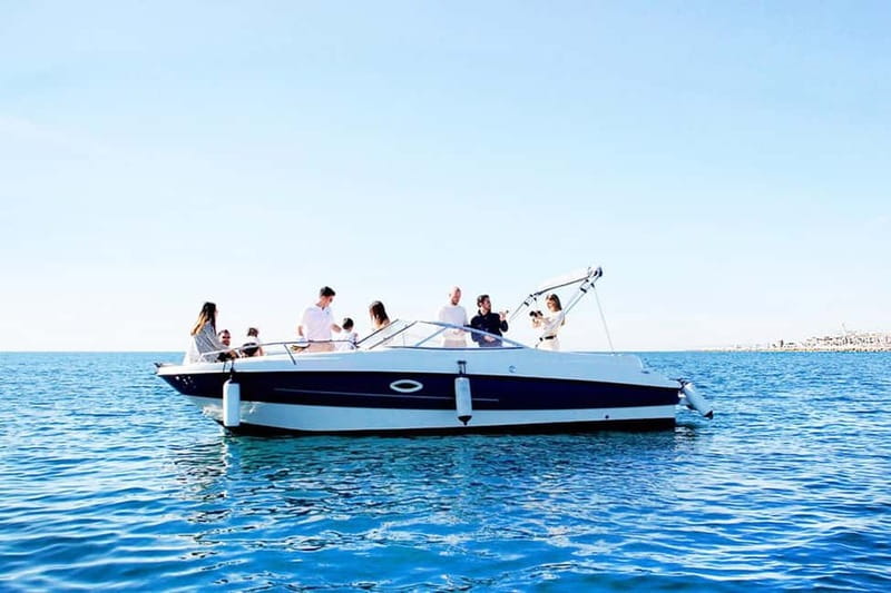 Puerto Banús: Boat Cruise with Snorkeling & Paddle Board - The boat setup and where you will sit