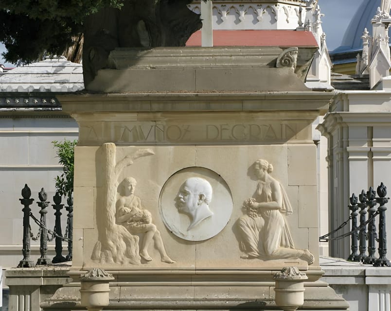San Miguel Cemetery Tour of Malaga - The Angel of Silence and Other Funerary Symbols