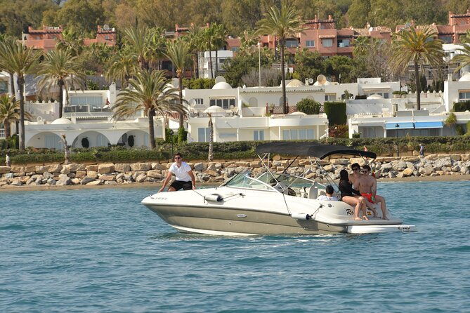 Sea Ray 10-Passenger Boat Tour in Marbella - Cruising across Marbella Bay