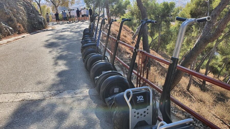 Segway tour Full Tour of the City of Malaga!!! - The bullring stop and the first city views