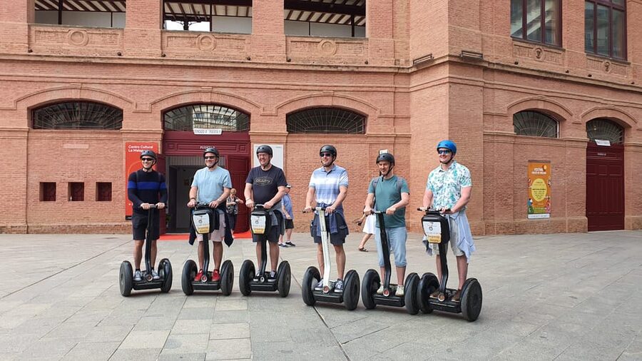 Segway tour Full Tour of the City of Malaga!!! - Climbing to Gibralfaro Castle