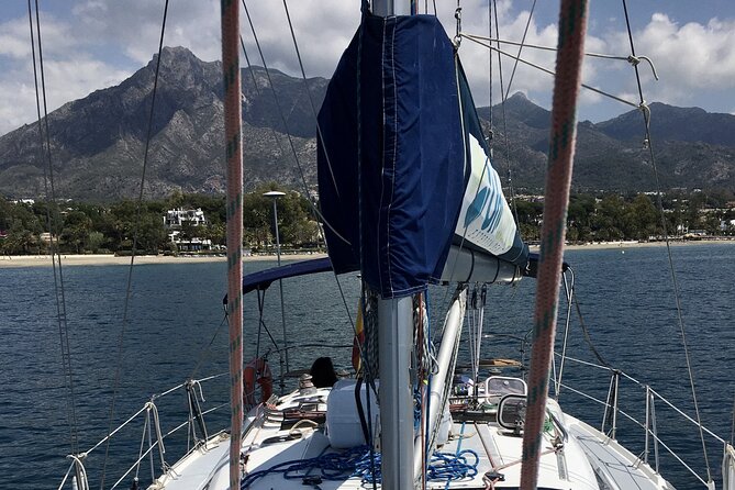 Shared Experience. Sunset Sailing Puerto Banus - Setting off from Puerto Banús toward Marbella