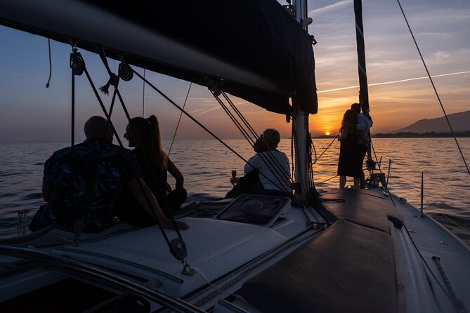 Sunset Sailing along the Marbella coast from Puerto Banus - The First Hour: Sailing Out Along Marbella
