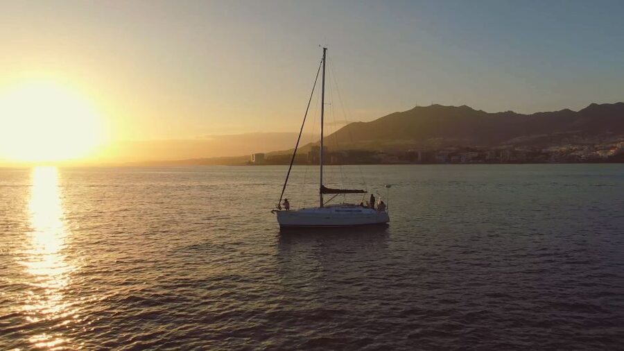 Sunset Sailing in Private Sailboat Puerto Banus Marbella - Sailing the Golden Mile for 100 minutes