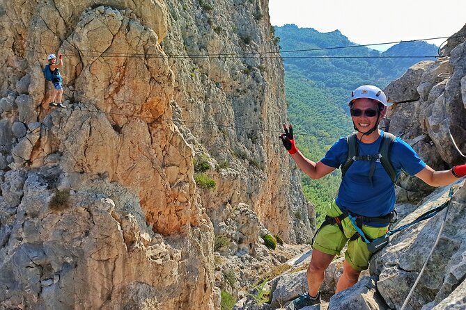 Via Ferrata Caminito del Rey - The zipline, monkey bridges, and suspended crossings