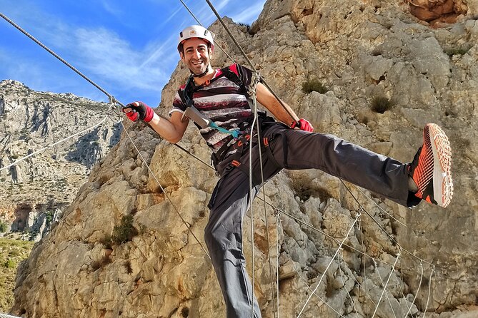 Via Ferrata Caminito del Rey - Views of the Encantada Reservoir and the gorge