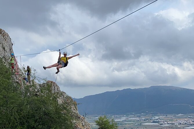 Via Ferrata & Zip Line Zafarraya - Zafarraya’s via ferrata, where climbing meets flying