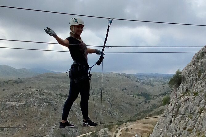 Via Ferrata & Zip Line Zafarraya - Ziplines, bridges and pendulums for different ability levels